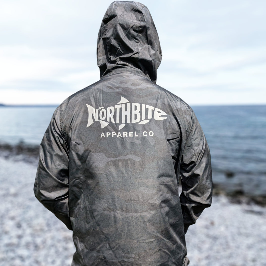 Limited Edition Dark Camo Rain Jacket